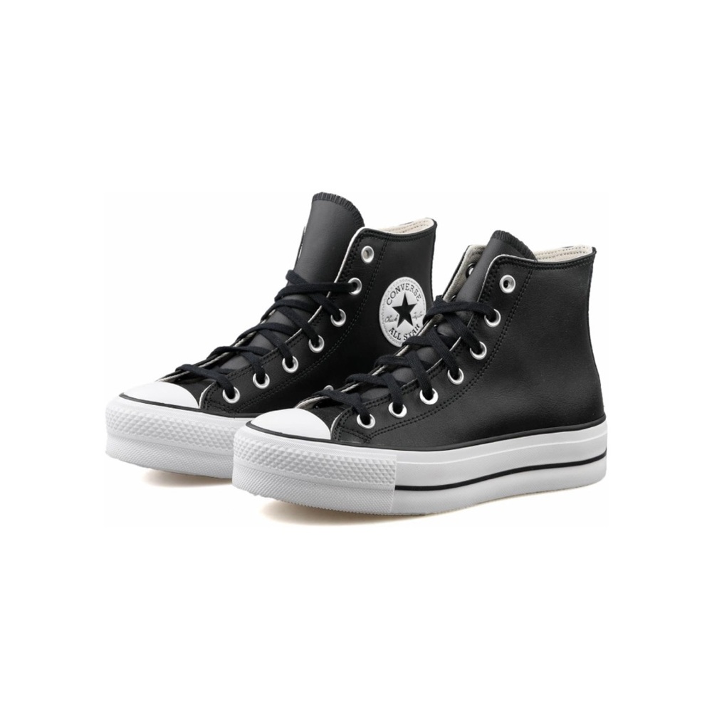 Platform Leather Converse